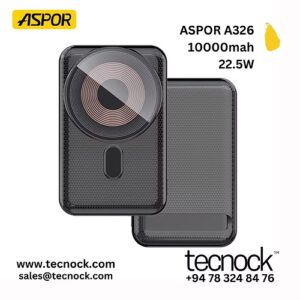 ASPOR A326 10000mAh Mini Portable Power Bank Sri lanka
