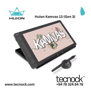 Huion Kamvas 13 (Gen 3) Sri lanka Graphics Tablet with Screen Pen sri lanka