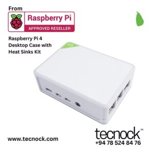 Raspberry Pi 4 Desktop Case with Heat Sinks Kit